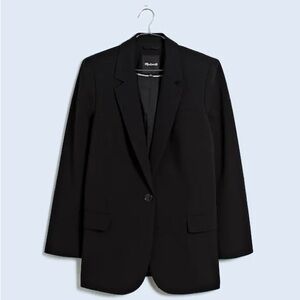 Madewell Classic Black Blazer Size 16